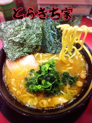 「ラーメン¥650」@家系ラーメン とらきち家の写真