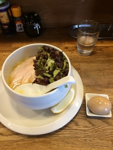 「鶏白湯らーめん塩」@麺屋時茂の写真