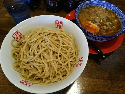 「つけ麺  大盛り　２．５玉」@きまはち家 たすろう商店の写真