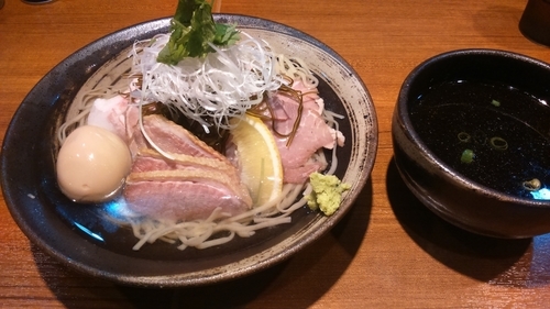 「鴨つけそば890円+味玉100円」@寿製麺よしかわ 川越店の写真