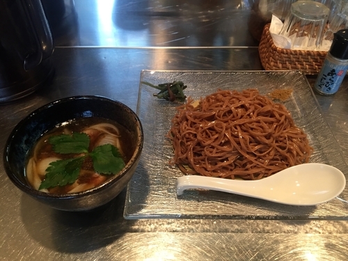 「鴨つけそば」@日の丸さんじの写真