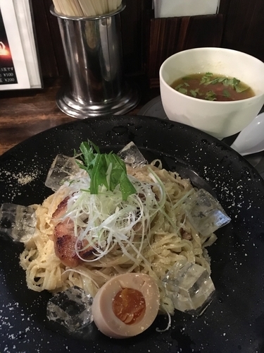 「夏の限定 冷やしトマトつけ麺」@<真>卓朗商店の写真