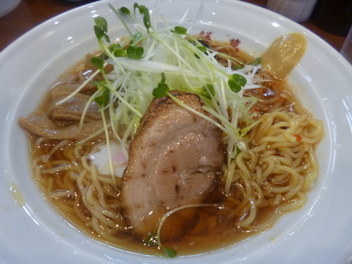 「冷たい中華蕎麦」@二代目 餅萬の写真