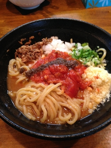 「【限定】えびまぜ」@はりけんラーメンの写真