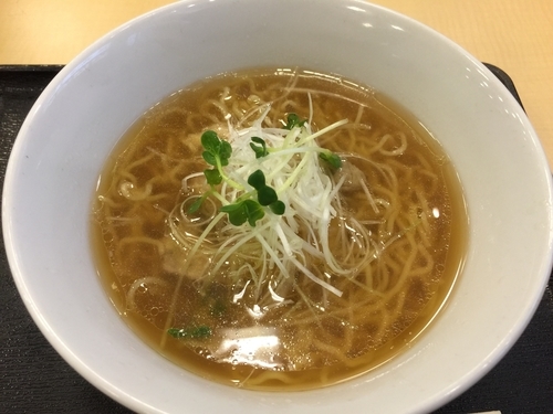 「信玄どりチャーシュー 鶏塩ラーメン」@中央自動車道 談合坂SA 上りフードコートの写真