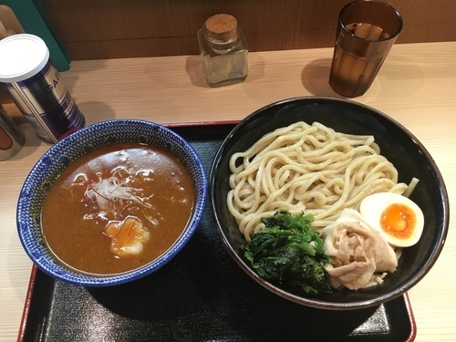 「（夏季限定）旨辛つけ麺【850円】」@らー麺土俵 鶴嶺峰の写真