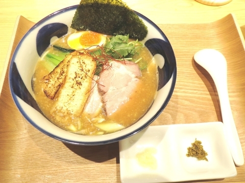 「酒粕濃厚そば」@銀座 風見の写真