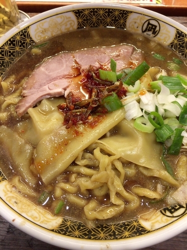 「すごい煮干しラーメン」@ラーメン凪 大宮店の写真