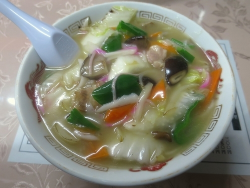 「チャンポンメン ７００円」@中華 あさの飯店の写真