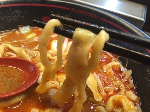 「紅ラーメン」@麺創研 紅 国分寺の写真