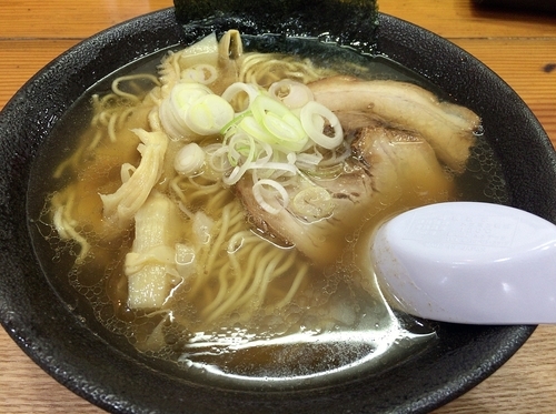 「中華そば細麺（７２０円）」@中華そば 北炎の写真