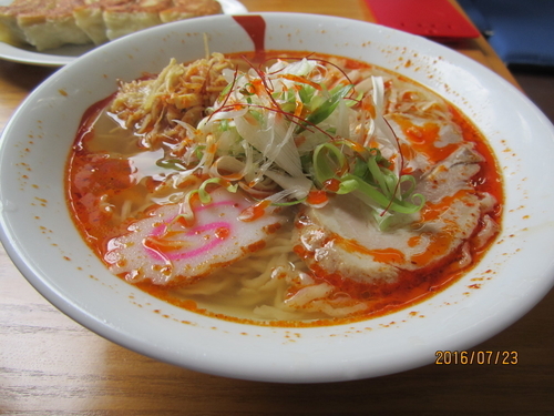 「うま辛しょうがらーめん　７５０円」@麺処にっ田屋の写真