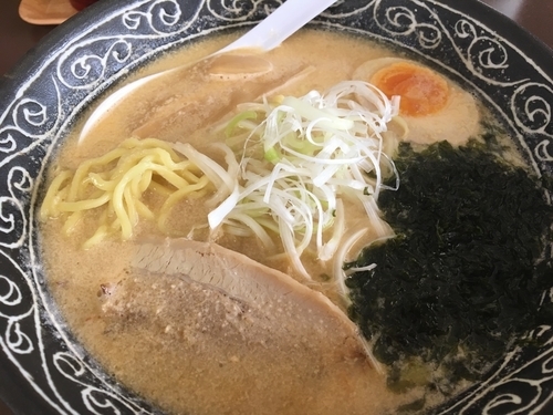 「ごま塩らーめん780円」@胡麻らーめん 極の写真