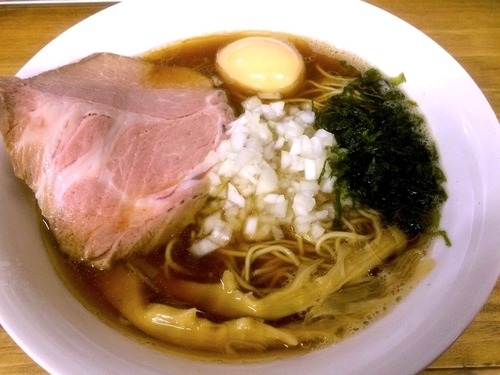 「【限定】純煮干しら〜めん（800円）」@へべれ家の写真