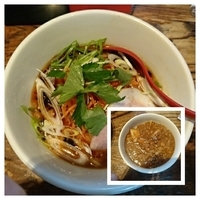 《限定》熟成冷やし味噌和え麺 + 茶碗カレー