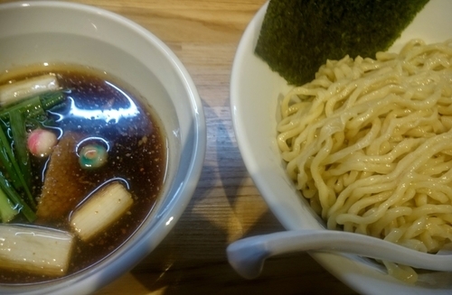 「鴨つけ麺（限定）＋和えそば（塩）」@らーめん 改の写真