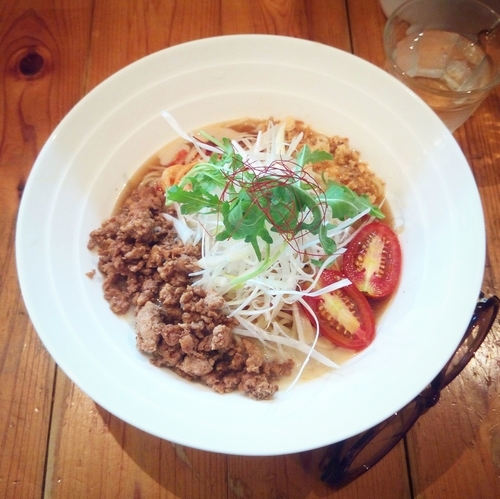 「限定 冷し担担麺」@ShiNaChiKu亭の写真