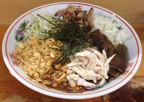 「陳さんの冷やしまぜそば(限定･300g･一口ライス付)」@口樂の写真