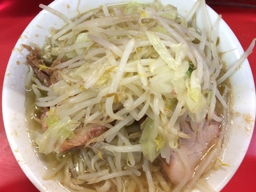 「ラーメン 600円」@ラーメン二郎 三田本店の写真