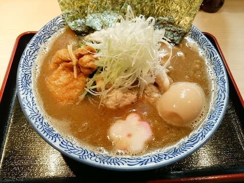 「鶴嶺峰らー麺小結＋特製トッピング」@らー麺土俵 鶴嶺峰の写真