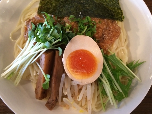 「【限定】冷やしみそまぜそば 750円」@らーめん 和なり えんの写真