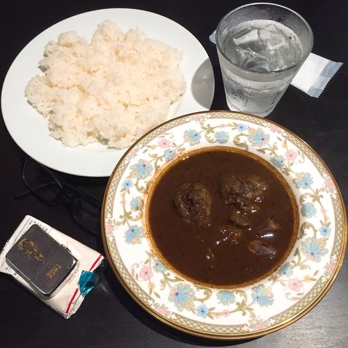 「レバーカレー」@マリーアイランガニーの写真