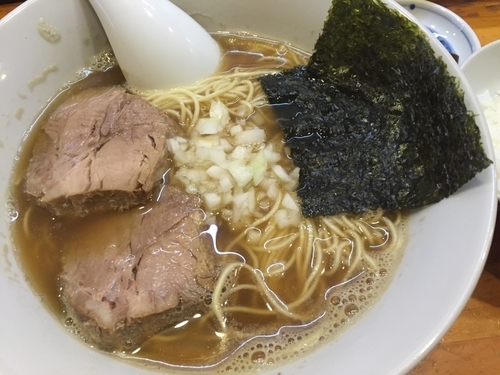 「煮干しそば」@煮干しそば 暁の写真