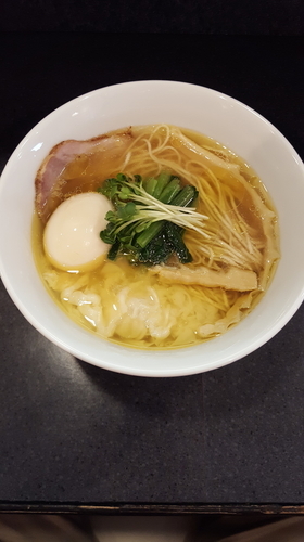 「その２　味玉、わんたん」@中華そば 安成の写真