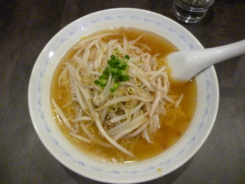 「もやしラーメン」@三吉屋 駅南けやき通り店の写真
