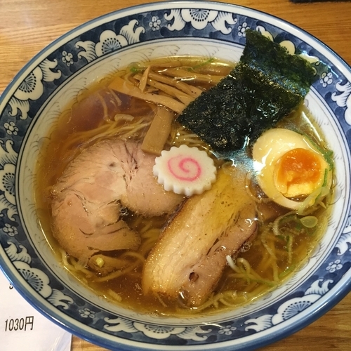 「らーめん（150ｇ）　750円」@らーめん心繋の写真