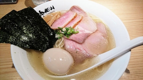 「特製塩そば」@Ramen にじゅうぶんのいちの写真