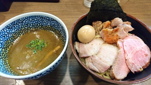 「特製極濃煮干しつけ麺」@煮干しつけ麺 宮元の写真