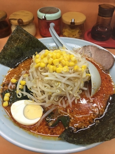 「地獄ラーメン」@ラーメンショップ ヤマキンチェーン本部の写真