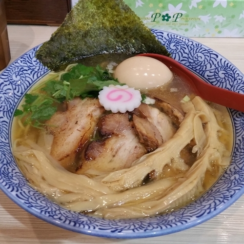 「特製煮干中華そば(塩：並)９８０円」@麺場 風天の写真