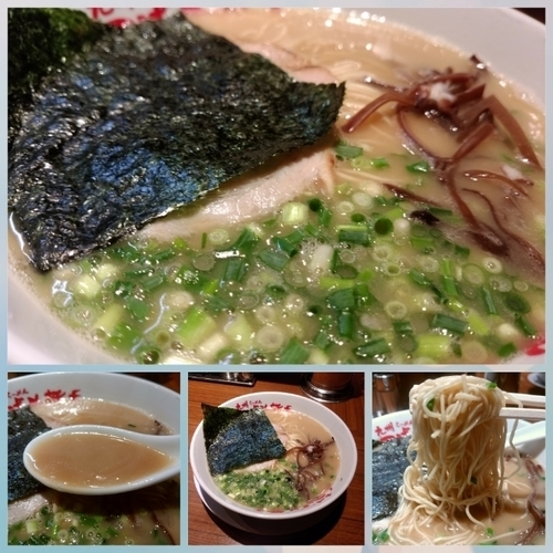 「らーめん＋替え玉＋辛子高菜」@九州ラーメン つばめ軒の写真