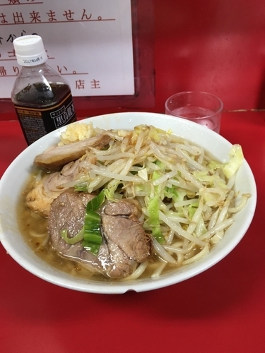 「ラーメン小ニンニク」@ラーメン二郎 西台駅前店の写真