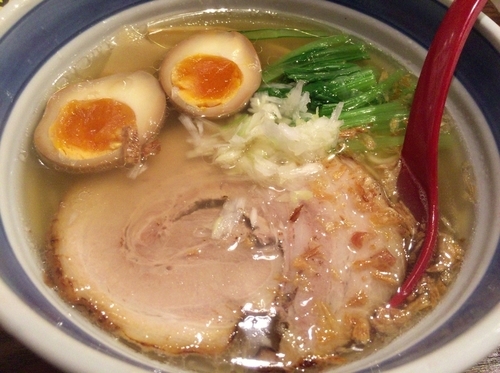 「煮卵そば￥780」@支那そば 富勢の写真