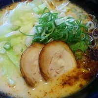 鶏白湯黒らーめん