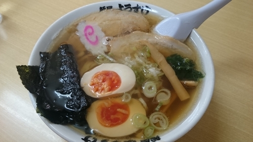 「ラーメン+煮玉子+のり三枚」@麺屋 ようすけの写真