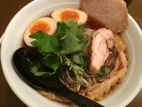 「冷やし鶏そば」@ラーメン 大山家 昭島店の写真