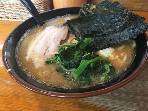 「とき卵ラーメン(カタメ、コイメ) ¥800」@ラーメン 大山家の写真