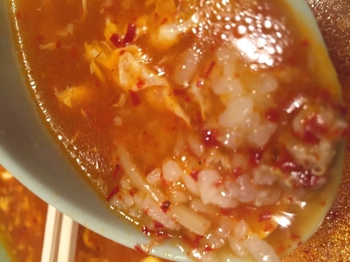 「タンタンメン+半ライス」@元祖ニュータンタンメン本舗 品川店の写真