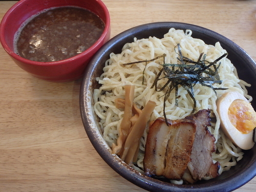 「こりくつけ麺(全粒粉)(800円)、麺Ｗ(+150円)他」@廣島麺匠 こりくの写真