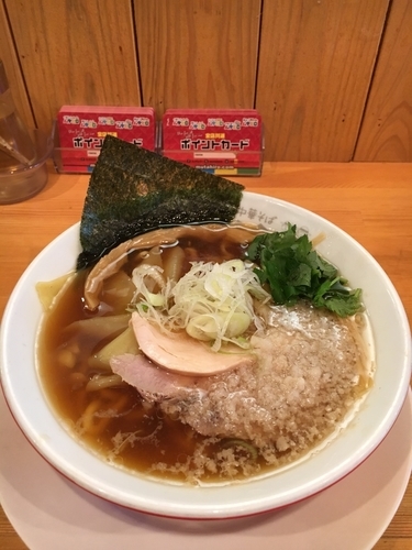 「ワハハ煮干そば￥750」@中華そば ムタヒロ 大阪福島店の写真