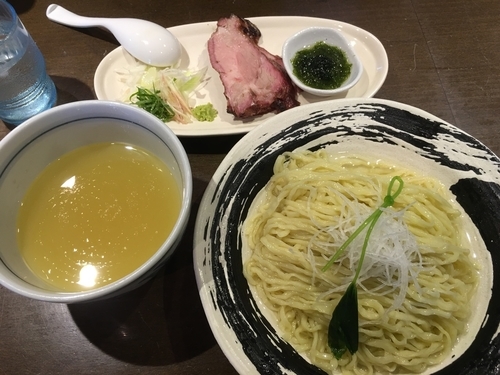 「薬涼潮つけそば」@麺や 虎徹の写真