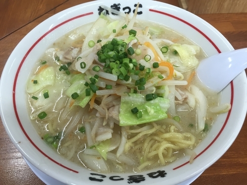 「野菜ラーメン 塩 690円」@ラーメンねぎっこ 富谷店の写真