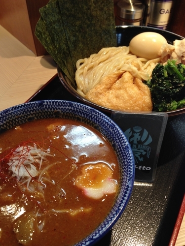 「夏季限定  特製旨辛つけ麺」@らー麺土俵 鶴嶺峰の写真