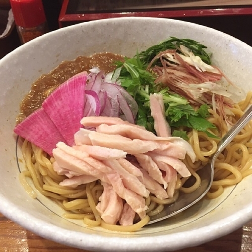 「節系冷やし醤油混ぜそば」@らーめん専門 和海の写真