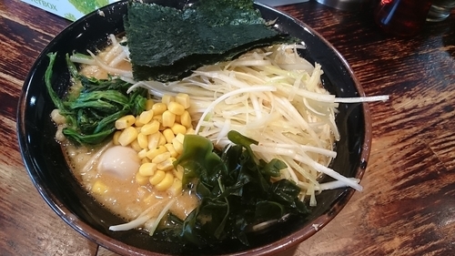 「味噌ネギラーメン」@横浜とんこつらーめん 大黒家 勝どき店の写真