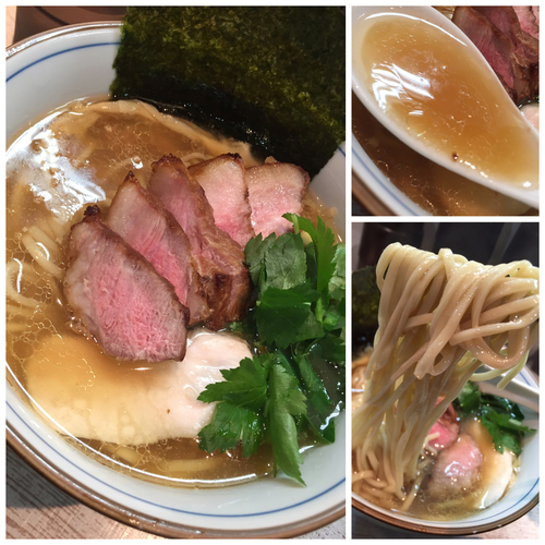 「【気まぐれ限定】鯛の中華そば ￥900」@中華そば 四つ葉の写真